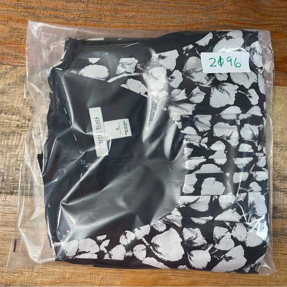 White House Black Market Floral Dress Bow Waist Silk midi 6 WHBM wedding - Picture 7 of 9